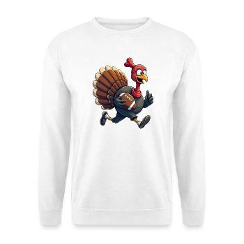 Thanksgiving Football Turquie - Sweat-shirt Unisexe - blanc - Devant