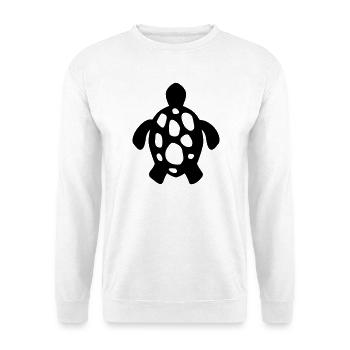 Sea Turtle – Underwater & Beach Motif - Unisex Sweatshirt - white - Front