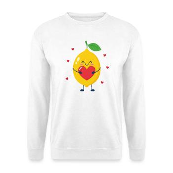 Selflove Club - Unisex Pullover - Weiß - Vorne - Alina (178cm) & Michal (187cm)