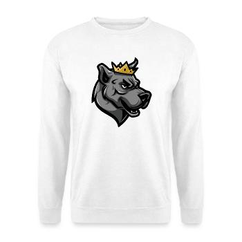 Couronne de chien Kangal - Sweat-shirt Unisexe - blanc - Devant