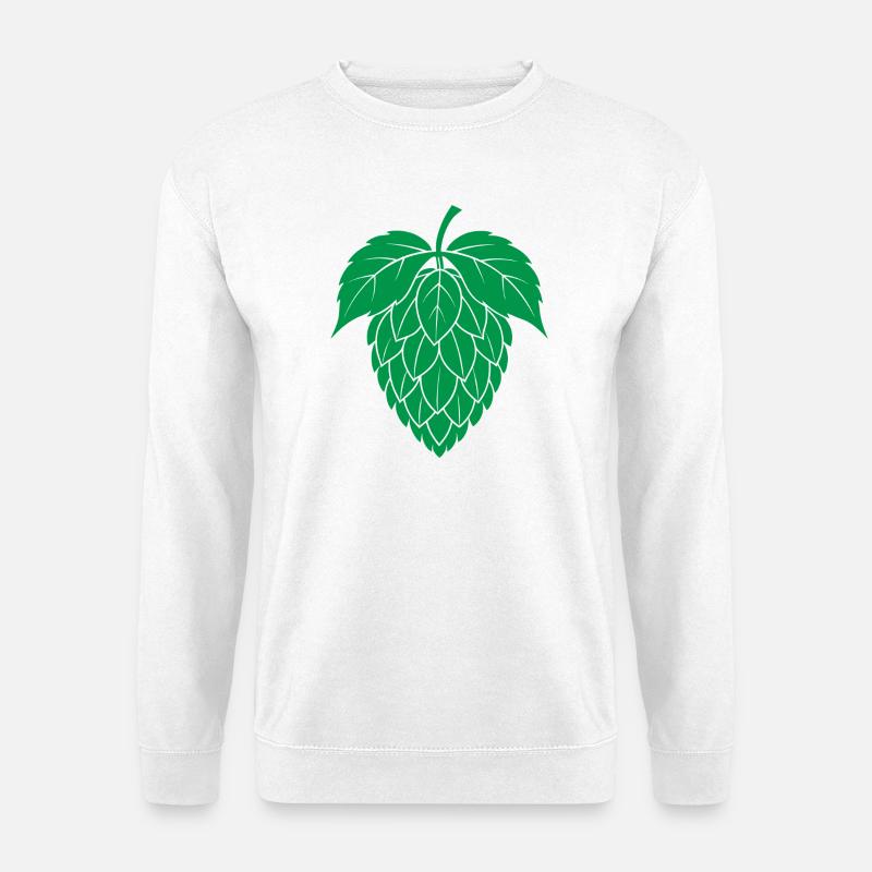 Hopfen - Unisex Pullover - Weiß