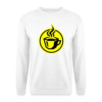 Coffee icon - Unisex Sweatshirt - white - Front