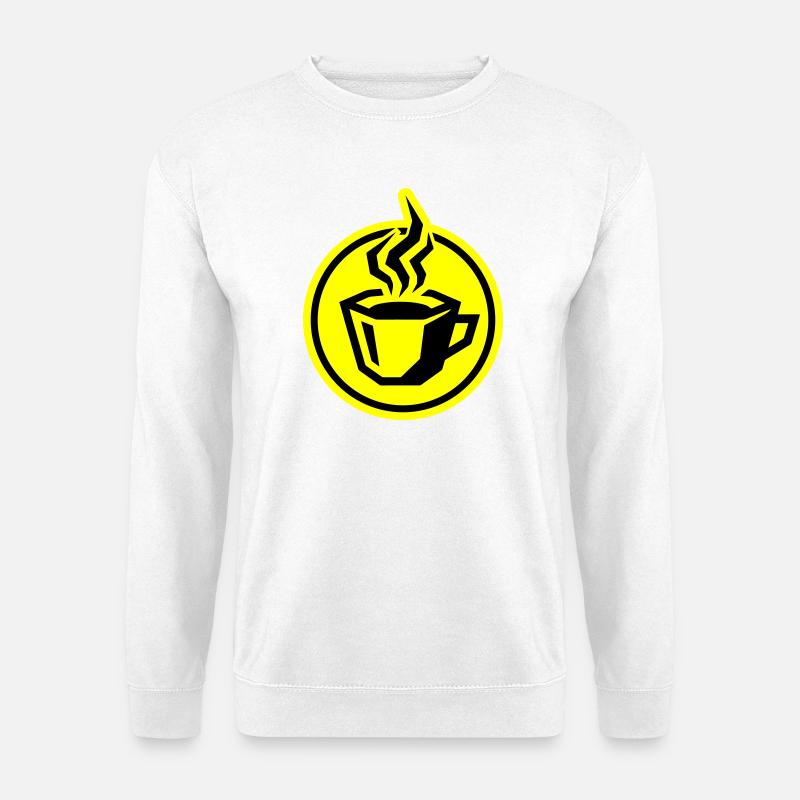 Coffee icon - Unisex Sweatshirt - white