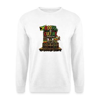 Roots And Reggae Culture - Unisex Sweatshirt - white - Front