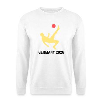 Footballer 2026 Germany Fan - Unisex Sweatshirt - white - Front