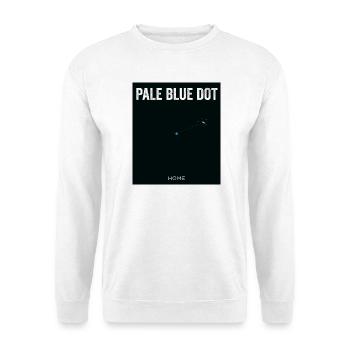 Universe Blue Dot Home - Unisex Pullover - Weiß - Vorne