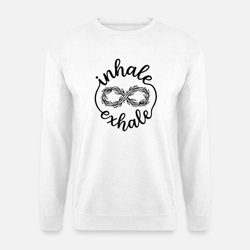Meditation - Unisex Pullover - Weiß