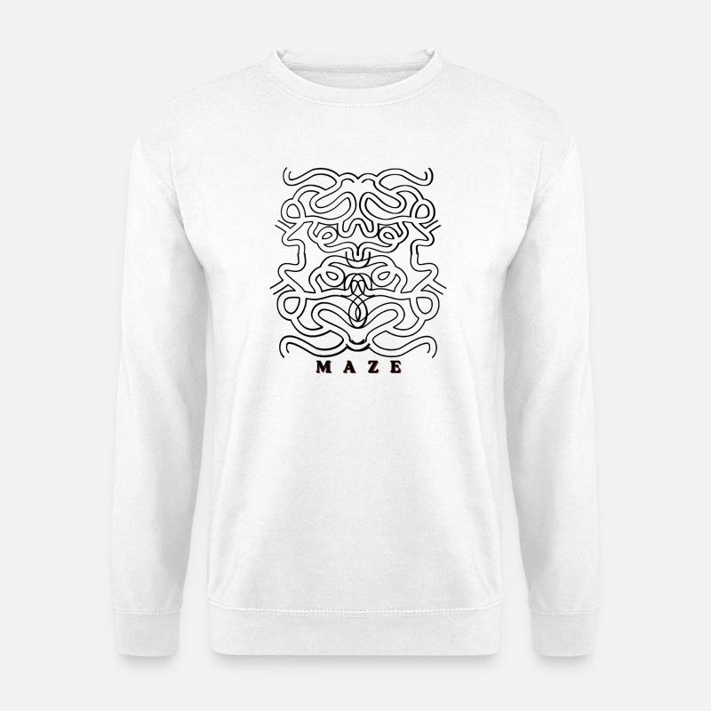 Télougou - Sweat-shirt Unisexe - blanc
