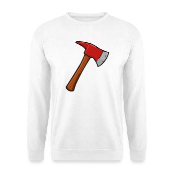axt - Unisex Pullover - Weiß - Vorne