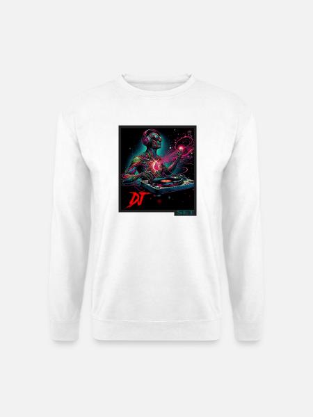 Dj - Unisex Pullover - Weiß