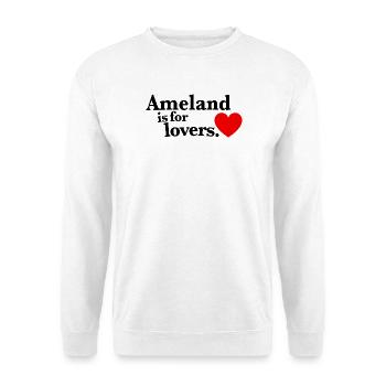 Ameland Lovers - Classic II - Unisex Pullover - Weiß - Vorne