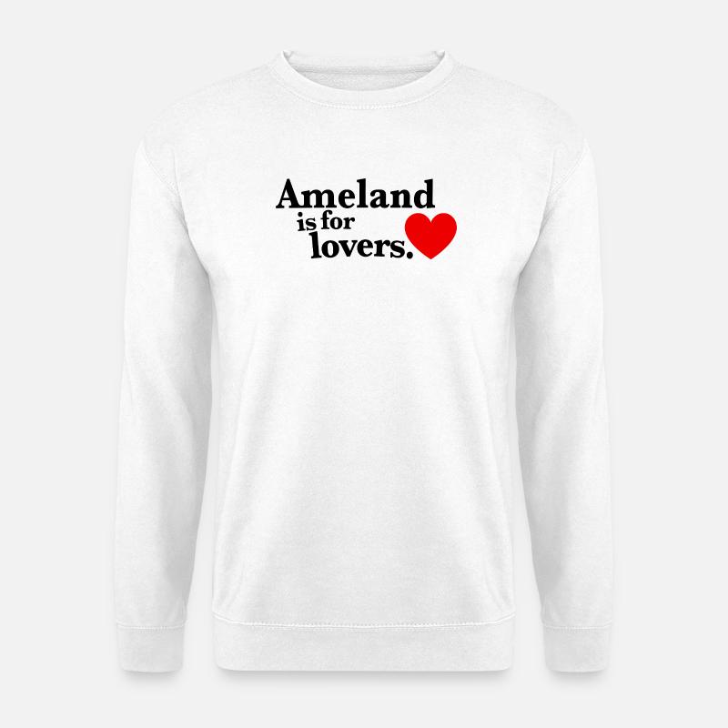 Ameland Lovers - Classic II - Unisex Pullover - Weiß