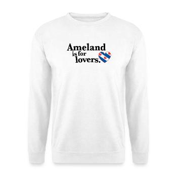 Ameland Lovers - Friesland II - Unisex Pullover - Weiß - Vorne