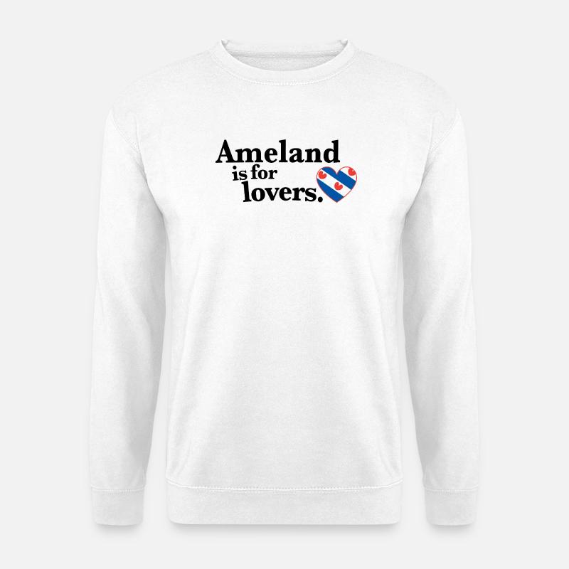 Ameland Lovers - Friesland II - Unisex Pullover - Weiß