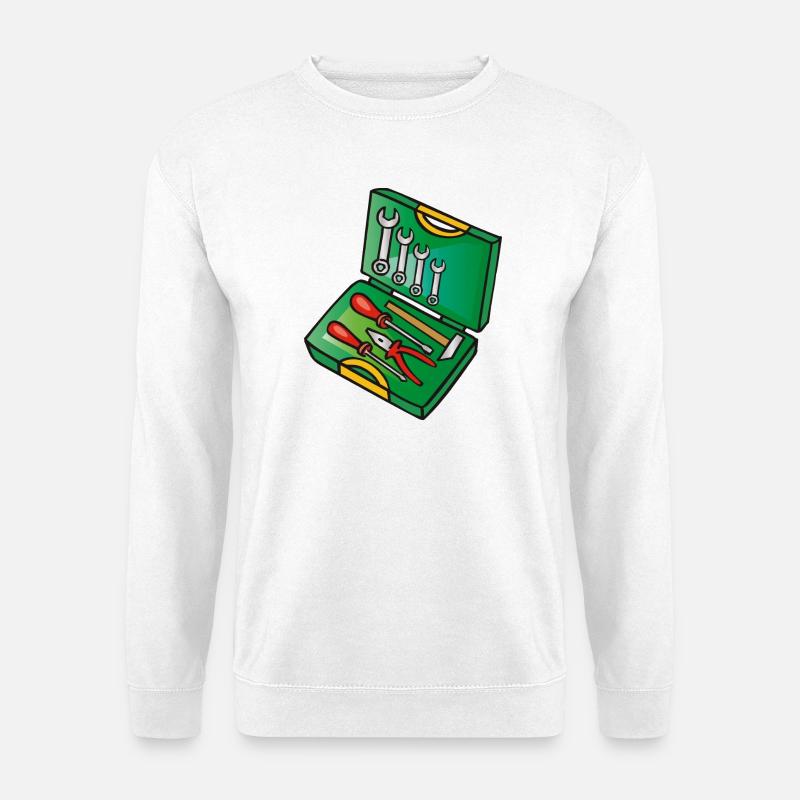 Toolbox | toolbox - Unisex Sweatshirt - white