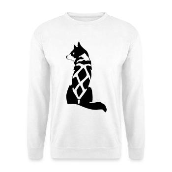 Yukon Quest - Schlittenhund (1) - Unisex Pullover - Weiß - Vorne