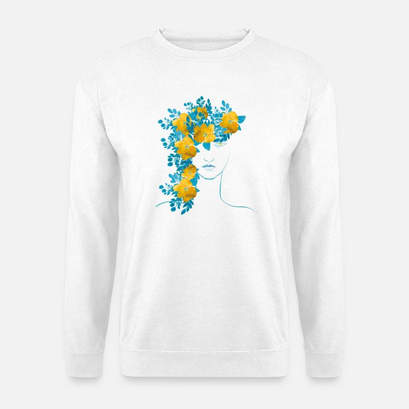 Ukraine Frieden - Unisex Pullover - Weiß