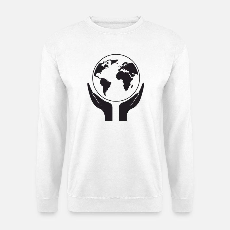 Save our planet - Unisex Sweatshirt - white