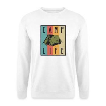 Camp Life - Unisex Sweatshirt - white - Front