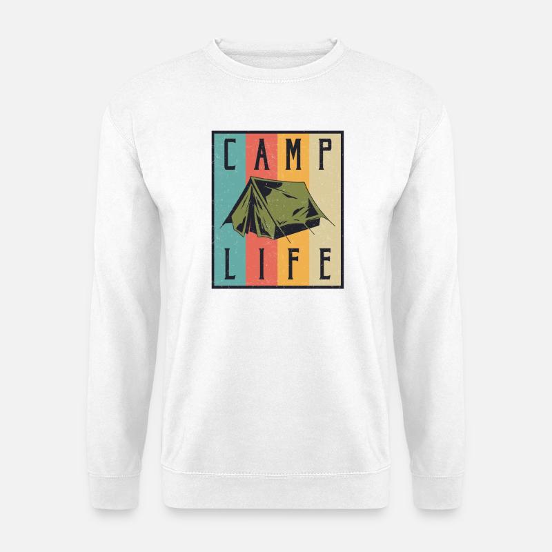 Lagerleben - Unisex Pullover - Weiß