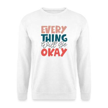 Alles wird gut - Unisex Pullover - Weiß - Vorne