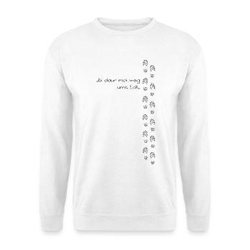 bi daun moi away around the corner - I'm then away around the corner - Unisex Sweatshirt - white - Front