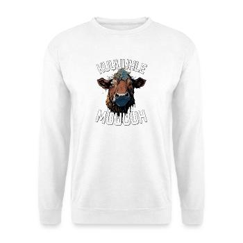 kuuuuhle Muuuuh - Unisex Pullover - Weiß - Vorne