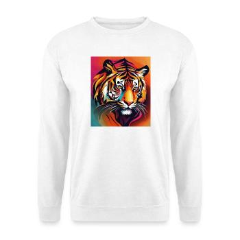 Tiger - Unisex Sweatshirt - white - Front