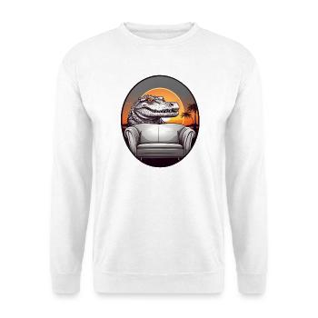 Alligator - Unisex Sweatshirt - white - Front