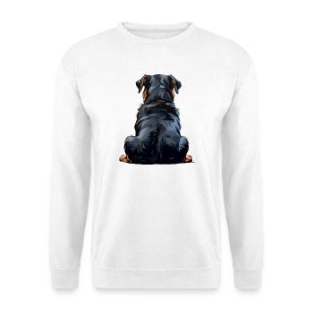 Rottweiler - Sweat-shirt Unisexe - blanc - Devant