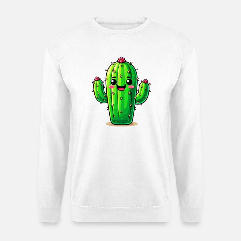 Cactus - Unisex Sweatshirt - white