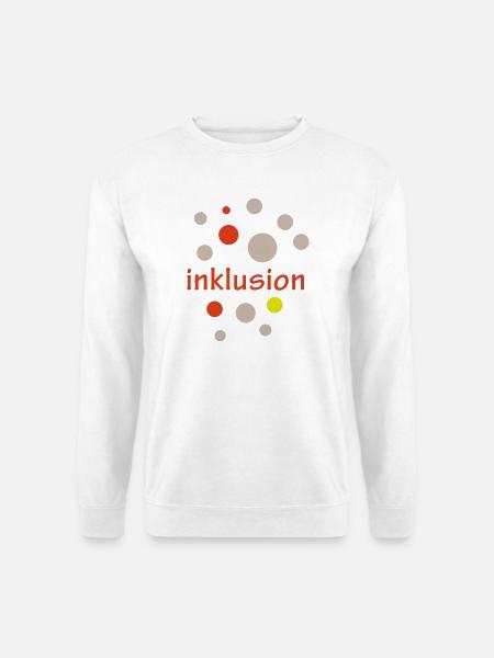 Inklusion - Unisex Pullover - Weiß
