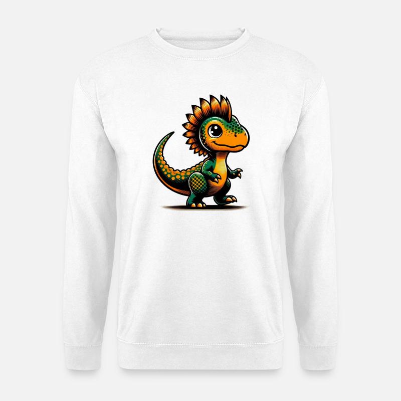 Dinosaurier - Unisex Pullover - Weiß