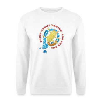 Cat Out - Unisex Sweatshirt - white - Front