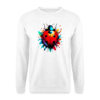 Coccinelle - Sweat-shirt Unisexe - blanc - Devant