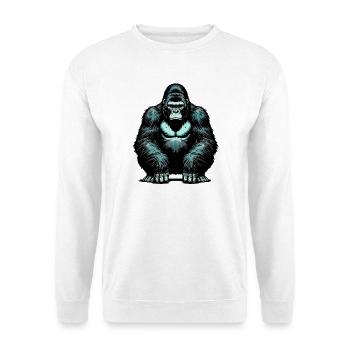 Gorilla - Unisex Sweatshirt - white - Front