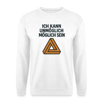 Unmöglich möglich - Unisex Pullover - Weiß - Vorne