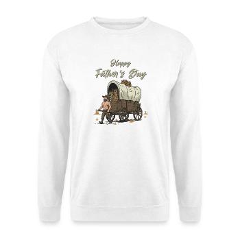 Happy Father's Day - Unisex Sweatshirt - white - Front