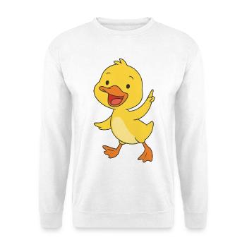 Happy Chick Parade - Sweat-shirt Unisexe - blanc - Devant