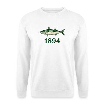 1894 Makrele - Unisex Pullover - Weiß - Vorne