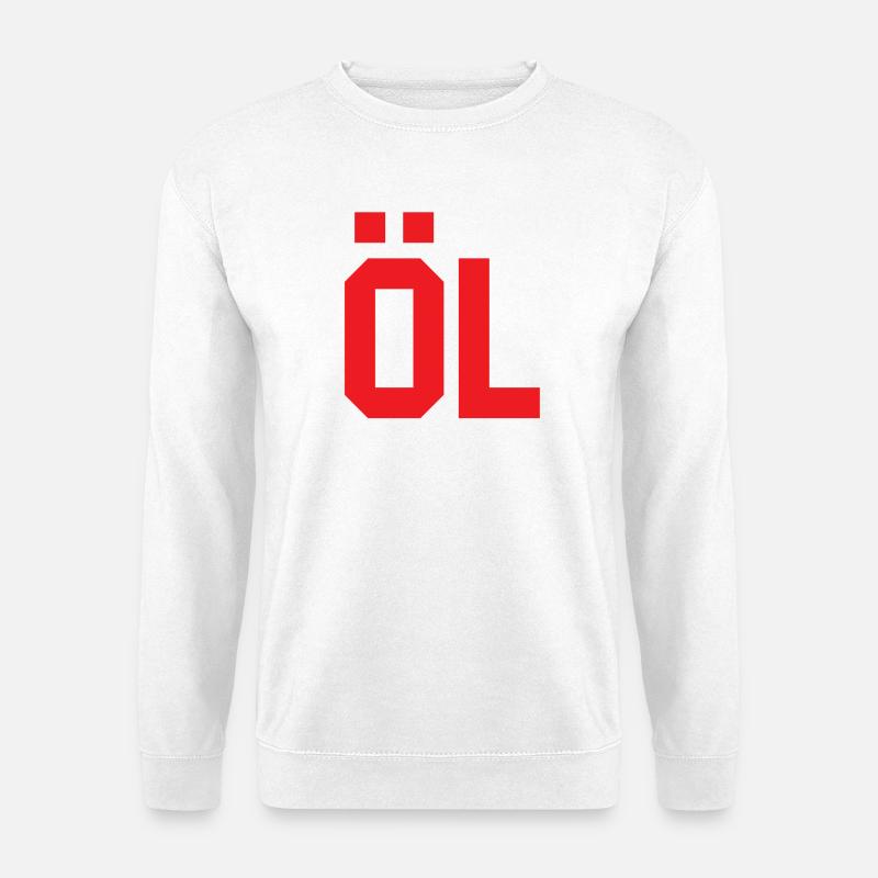 Retro Geometric Pattern for Clothing - Unisex Sweatshirt - white