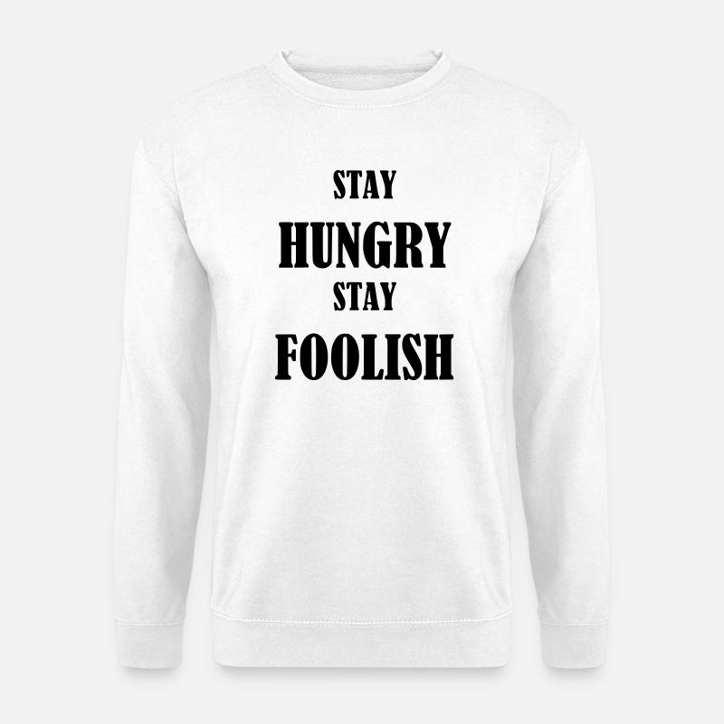 Abstract Geometric Design Midnight Blue - Unisex Sweatshirt - white