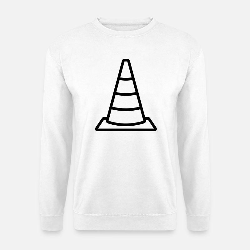 Leitkegel - Unisex Pullover - Weiß