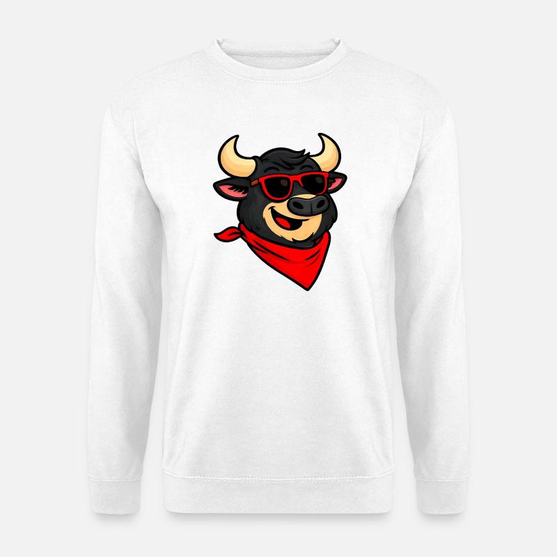 Feria Taurus Humor - Unisex Pullover - Weiß