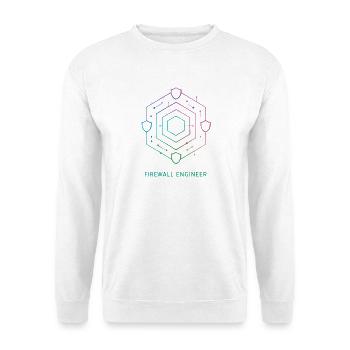 Firewall Engineer - Cybersecurity - Unisex Sweatshirt - white - Front