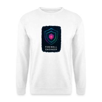 Firewall-Ingenieur – Cybersicherheit - Unisex Pullover - Weiß - Vorne