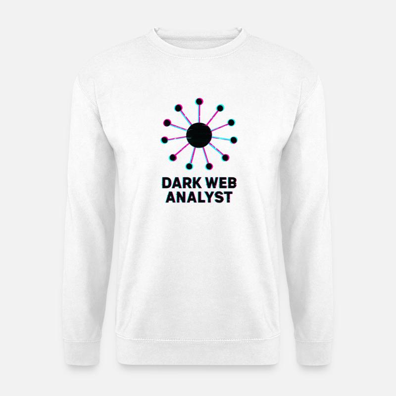 Dark-Web-Analyst – Cybersicherheit - Unisex Pullover - Weiß