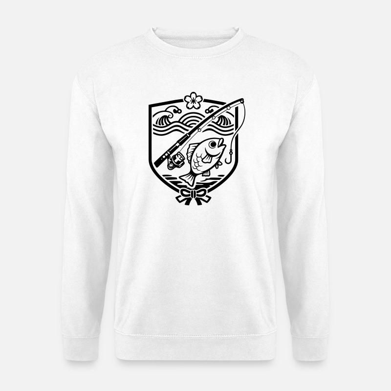 Angler Wappen - Unisex Pullover - Weiß