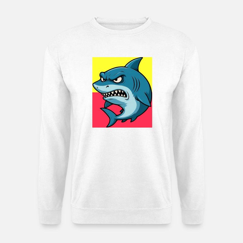 Shark - Unisex Sweatshirt - white