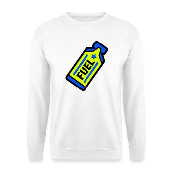 Fuel Energy Gel Ausdauer Sport - Unisex Pullover - Weiß - Vorne